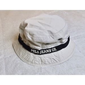 vintage polo bucket hat